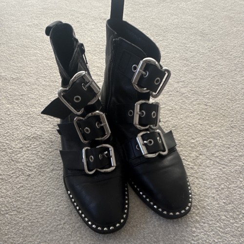 Vintage topshop black leather - vintage,