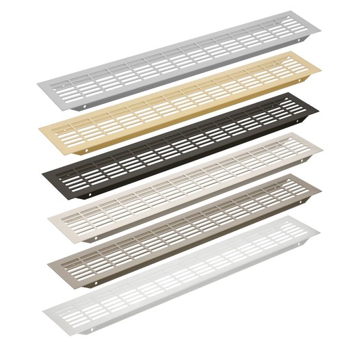 Air vent aluminium - aluminium, plinth