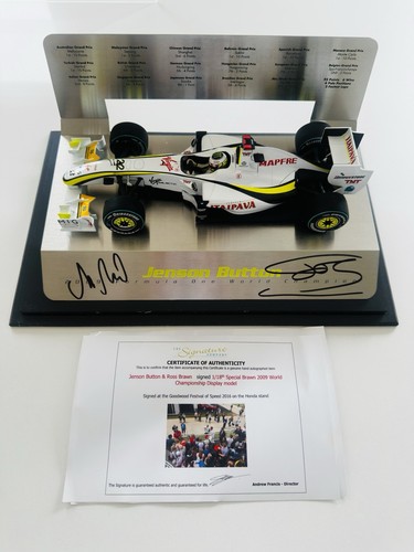 Signed jenson button - button, ross