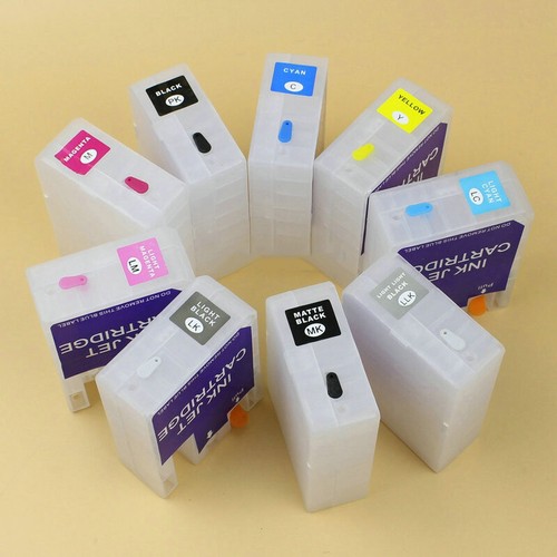 9pcs 80ml refillable ink - 80ml,