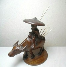 UNIQUE HAND CARVED ASIAN WITH
