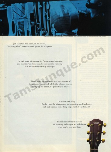 1997 taylor guitars - guitars, acoustic
