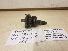 YAMAHA RD125LC DT125LC 10V COMPLETE KICKSTART SHAFT GOOD THREADS no 3 large end
