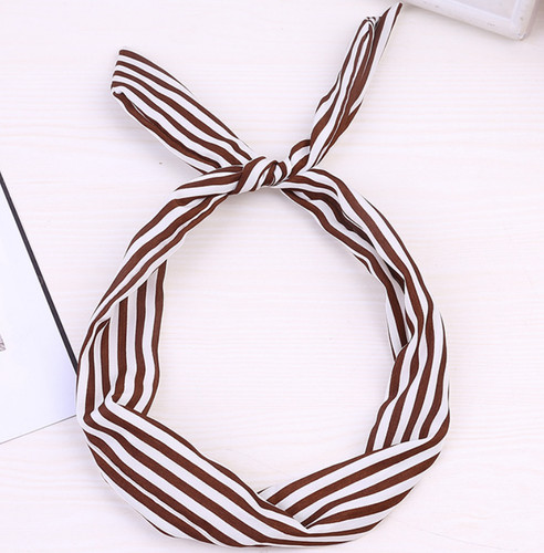 Boho rockabilly wired headband - boho,