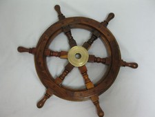 Noble Wood Steering Wheel Ship