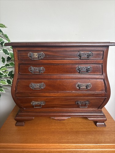 Vintage mahogany bombe style - vintage,