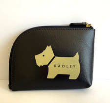 Radley Navy Blue Leather Coin