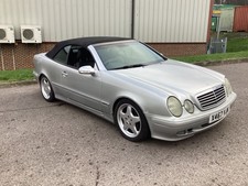 2001 Mercedes CLK 320 Rear