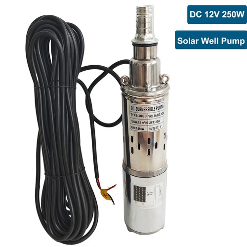 12v solar deep well - 3'',