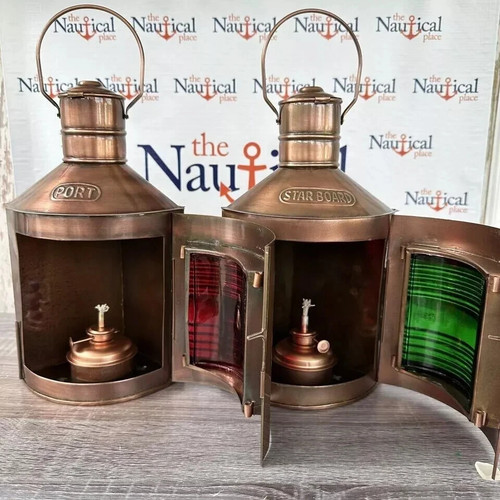 Port starboard lanterns - &,