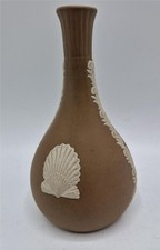 Wedgwood Jasperware Brown Bud Vase