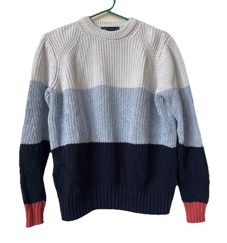 Ladies colour block jumper - m&s,