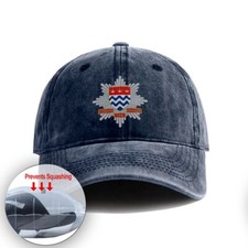 Vintage London Fire Brigade LFB Baseball Hat Unisex Denim Cap Adjustable Dad Hat