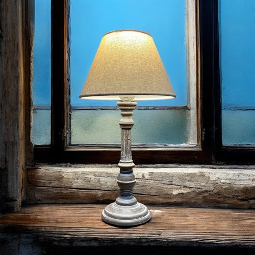 30cm tall wooden washed - 30cm,