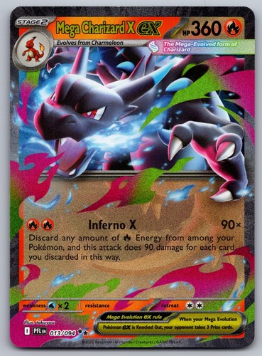 Mega charizard 013 094 - charizard, ex