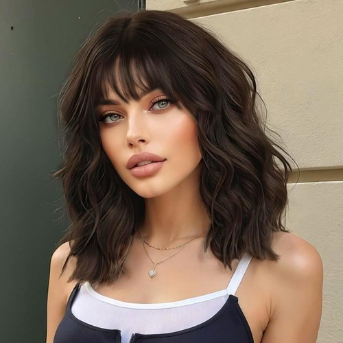 Shoulder length wavy - shoulder,