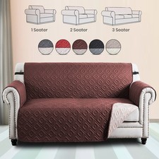 Thick Quilted Sofa Cover