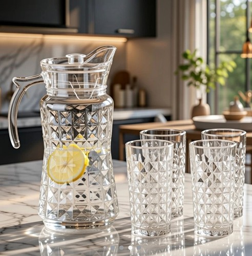 Premium piece jug glass - premium,