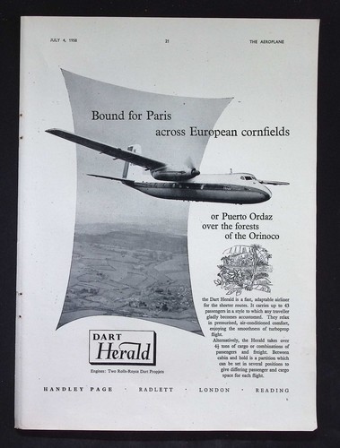 Original 1958 advert handley - original,