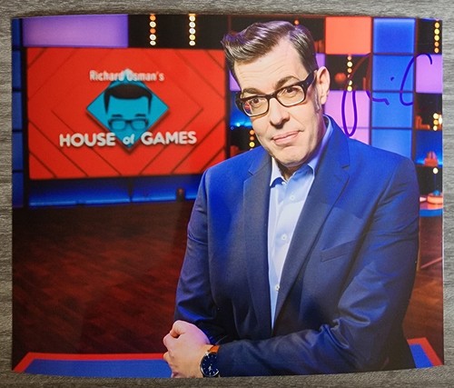 Richard osman signed 8x10 - osman,