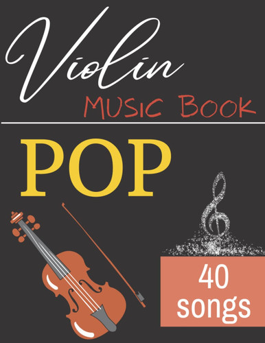 Violin music book pop - violin,