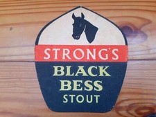 Strongs Beer Mat Uk Cat No 19. 1959. Romsey Ales. 