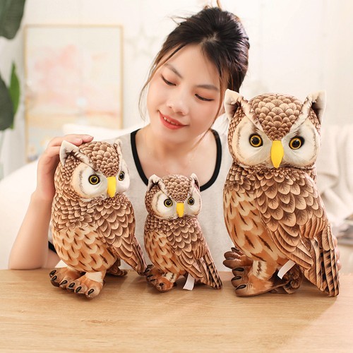 Simulation owl plush - toys, soft