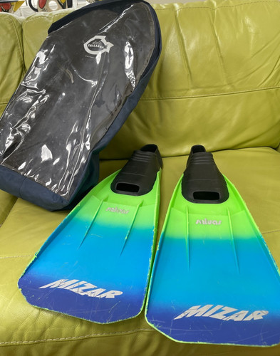 Swimming fins including - , carry
