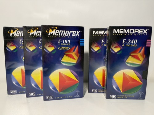 Memorex vhs 240 - memorex, 4hours