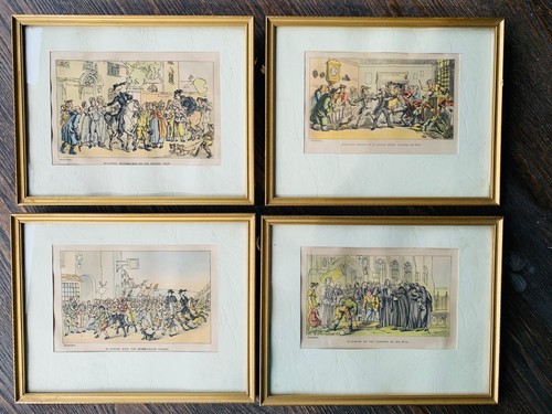 Rowlandson framed dr - t.,