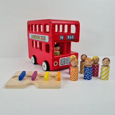 ELC Traditional Red Wooden Toy