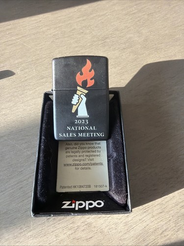 Zippo cigarette lighter black - zippo, cigarette lighter