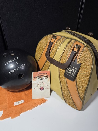Vintage brunswick bowling bag - brunswick,