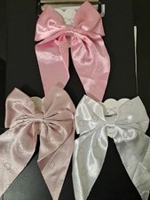 Girls Hair Bow Accessories Set of 3 Hair Bows