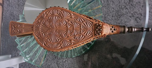 Antique fireplace bellows - antique,