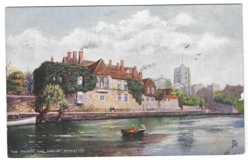 Old raphael tuck postcard - raphael,