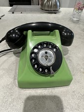 Vintage Green GEC Type 1000 Telephone. Excellent Condition Rare.
