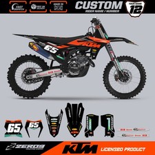 Ktm motocross graphics custom - motocross,