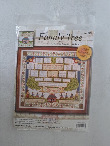 Family tree counted cross - family,
