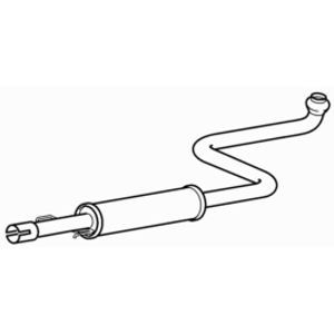 Centre exhaust repair - centre,