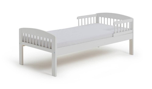 Jesse toddler bed frame - frame, white