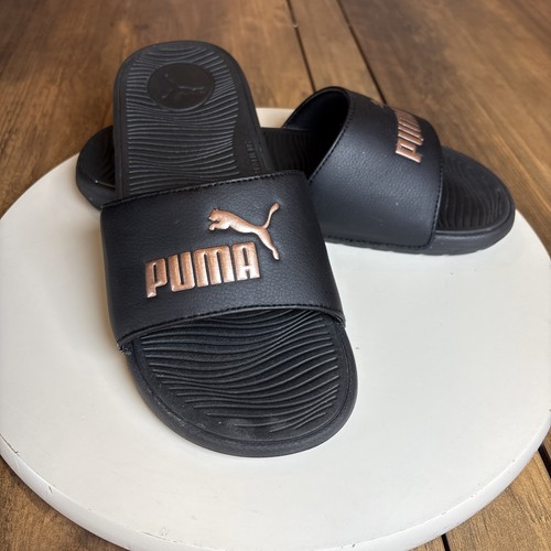 Puma womens black rose gold - womens,