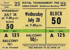 Royal tournament 1965 - tournament,