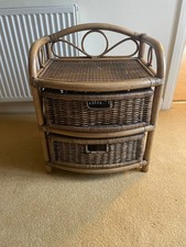 woven bamboo wicker drawer