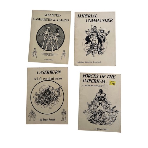 Laserburn sci wargame book - laserburn,