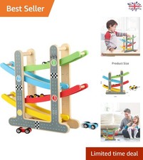 Interactive Wooden Car Ramp