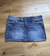H&M Low Rise Micro Mini Denim