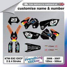 CUSTOM KTM MX Graphics Kit