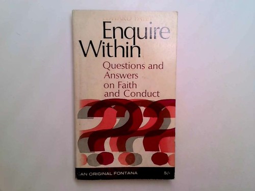 Enquire within questions and - enquire, within: