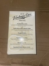 VINTAGE CARS MINIATURE SET OF